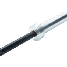 Load image into Gallery viewer, Force USA Gunner Barbell (Black Zinc Bar with Bright Zinc Sleeves) - Competition Tested