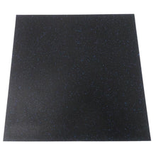 Load image into Gallery viewer, Home & Fitness Rubber Flooring Tile 1M x 1M x 15MM with 6% Blue Fleck