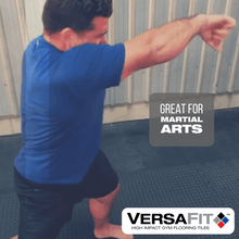 Load image into Gallery viewer, VersaFit Flooring - EVA Jigsaw Flooring Tile 1m x 1m x 10mm - Black
